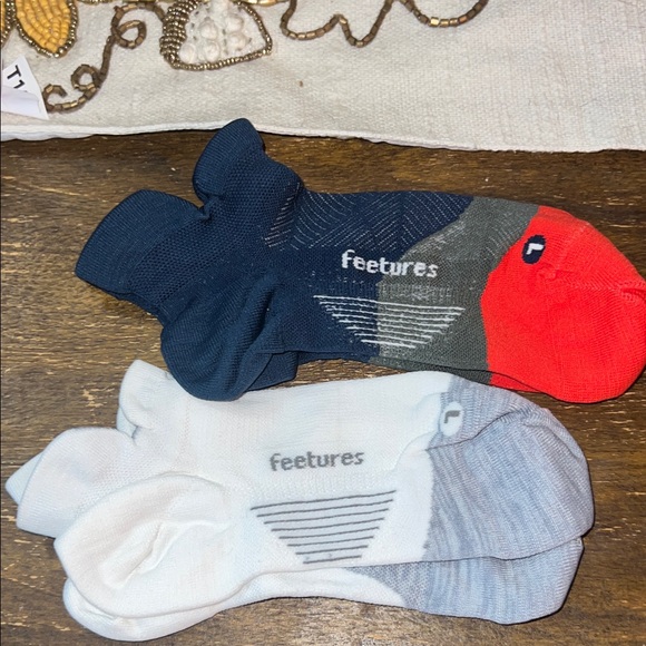 Women’s Athletic Socks - Red, Blue, White - Picture 1 of 3